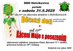 Den děti a kácení máje